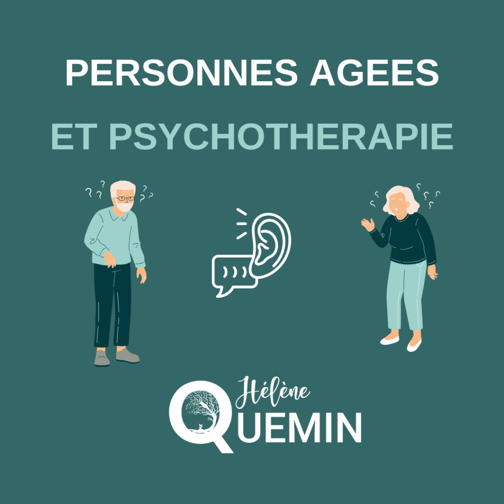 Psychothérapie des personnes âgées et séniors : au cabinet ou à domicile